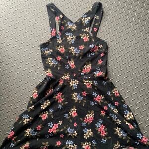 Hollister co dress floral y2k fall casual classic